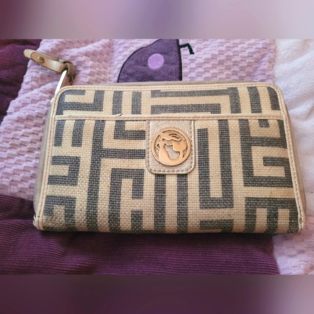 Genuine leather wallet purse